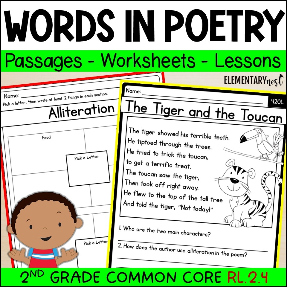 Poem Reading Comprehension Worksheet