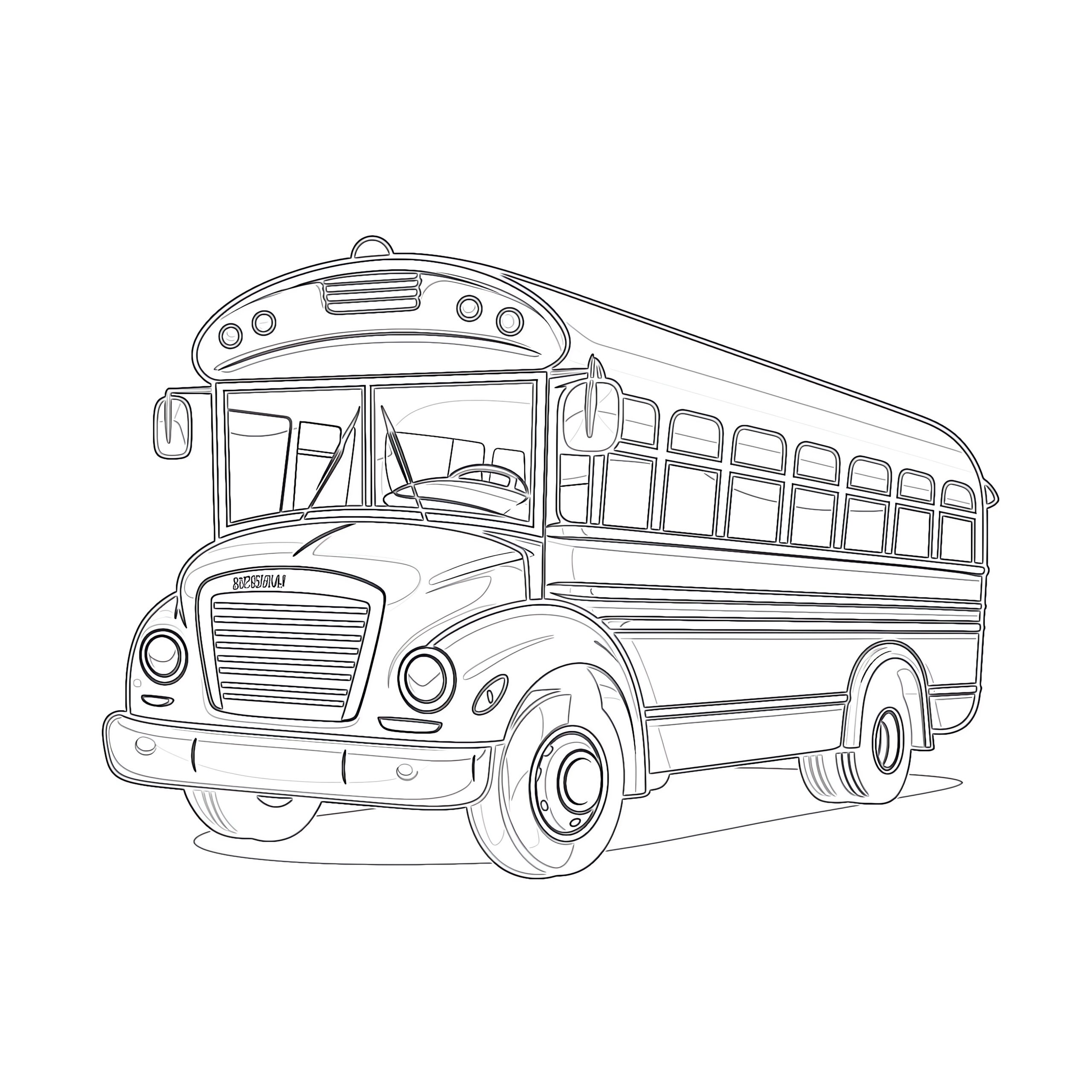 Yellow School Bus Coloring Pages Mimi Panda Yellow School Bus Coloring Pages Mimi Panda