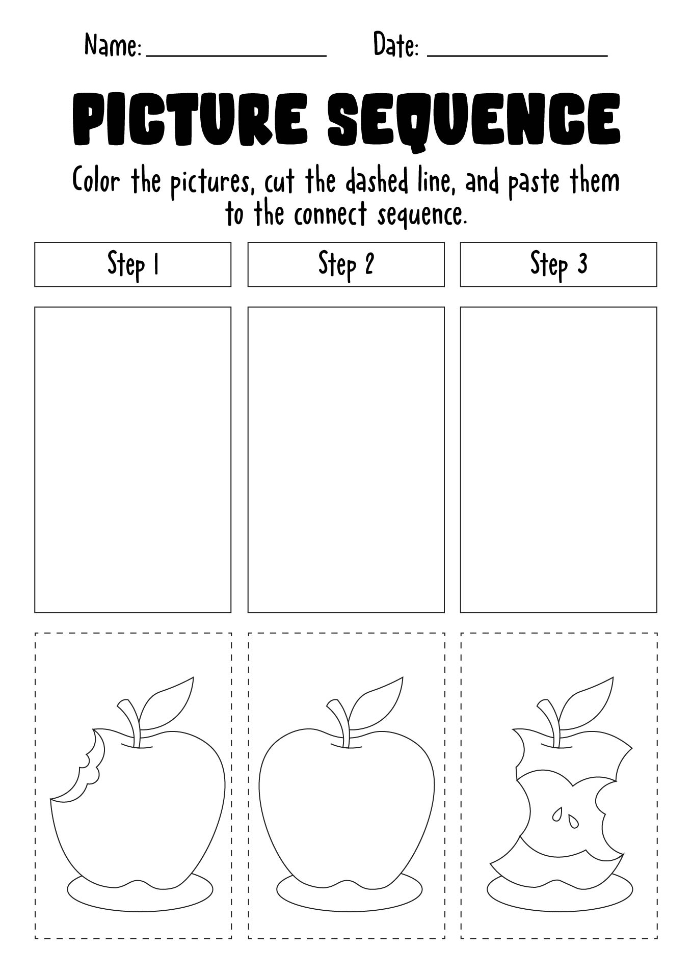 11 6 Step Sequencing Worksheets Free PDF At Worksheeto