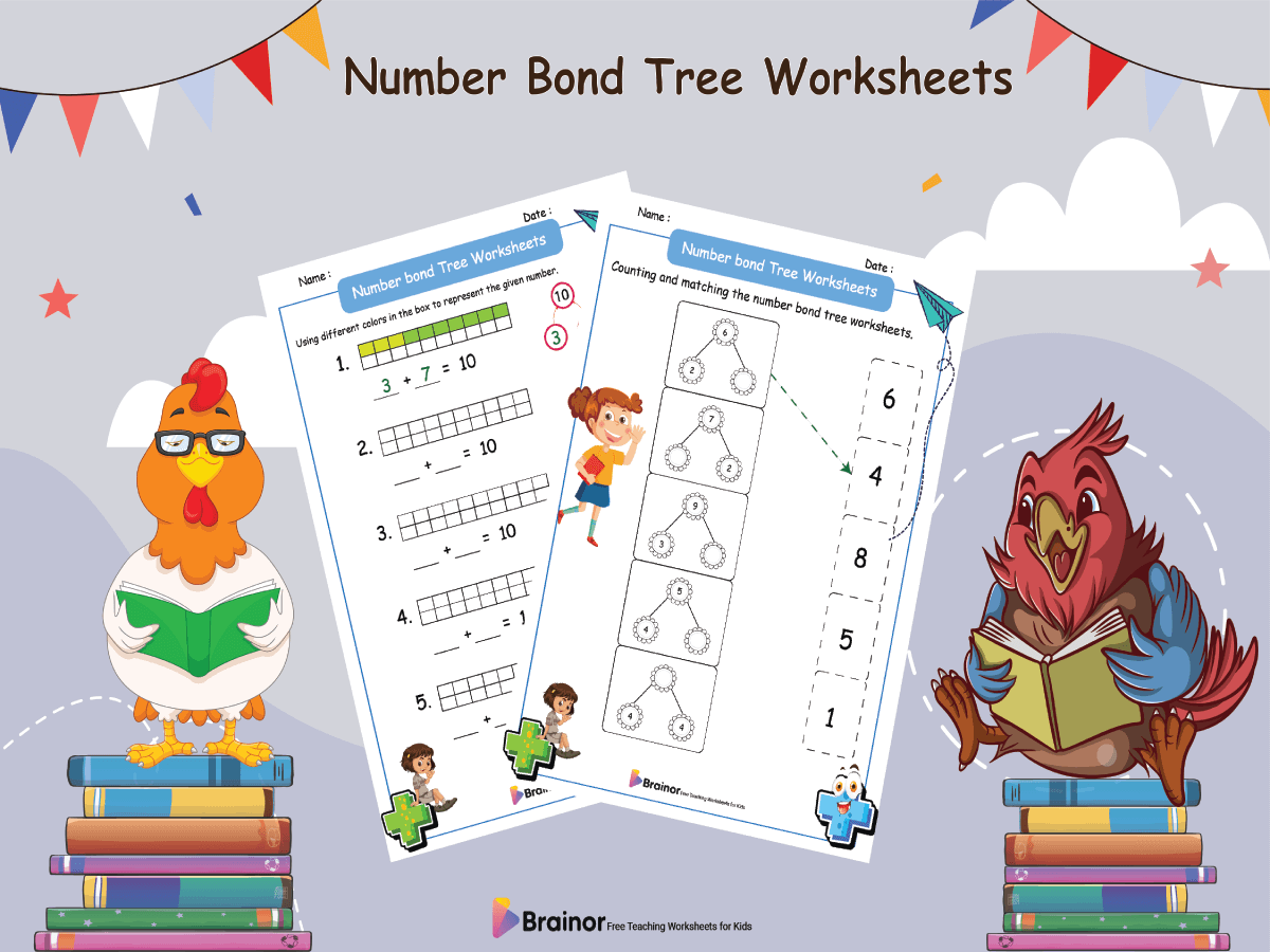 Number Bond Tree Free Printable Worksheet Number Bond Tree Free Printable Worksheet