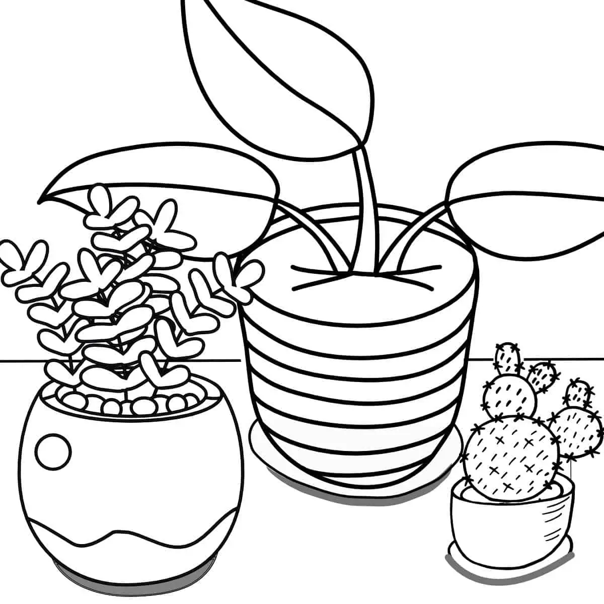 Printable Plant Coloring Sheets For Preschoolers Printable Plant Coloring Sheets For Preschoolers