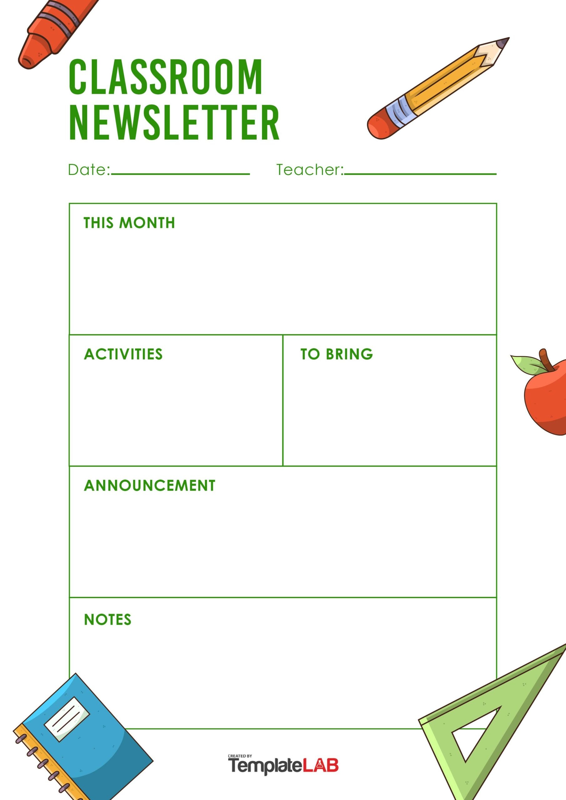 19 Creative Preschool Newsletter Templates FREE 19 Creative Preschool Newsletter Templates FREE
