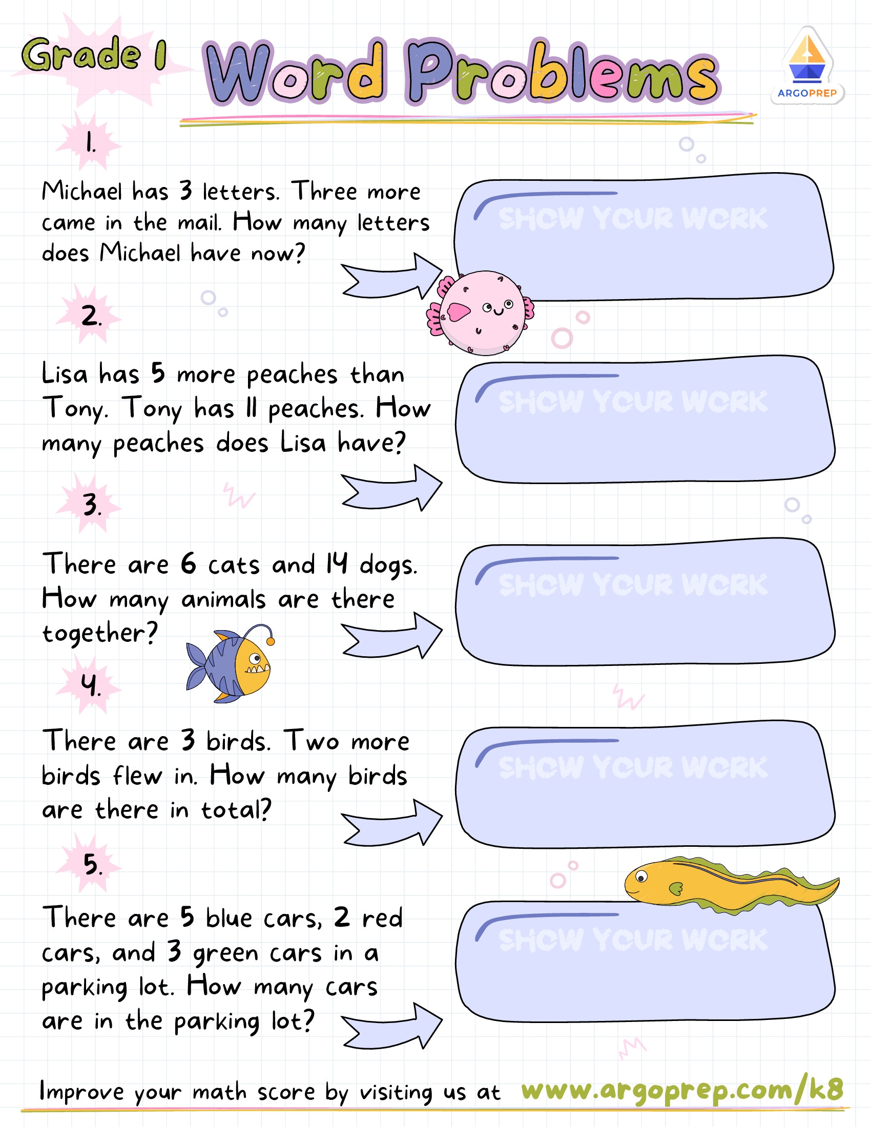 1st Grade Compare Numbers 0 100 Word Problems Worksheets For Free ArgoPrep