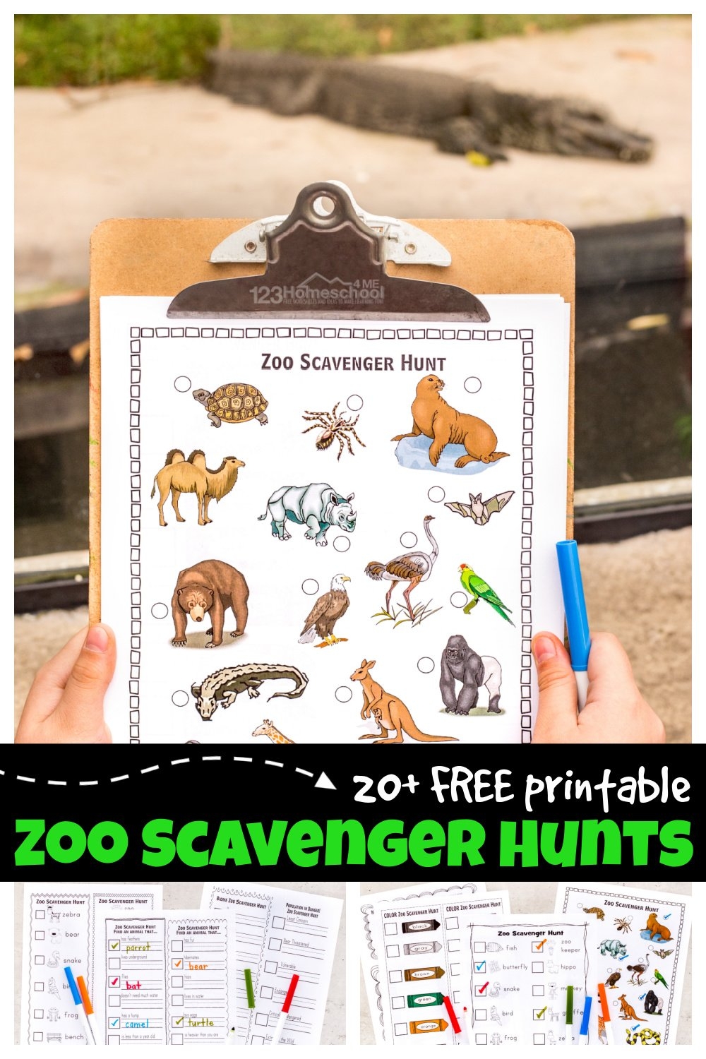 Free Zoo Printables For Preschool