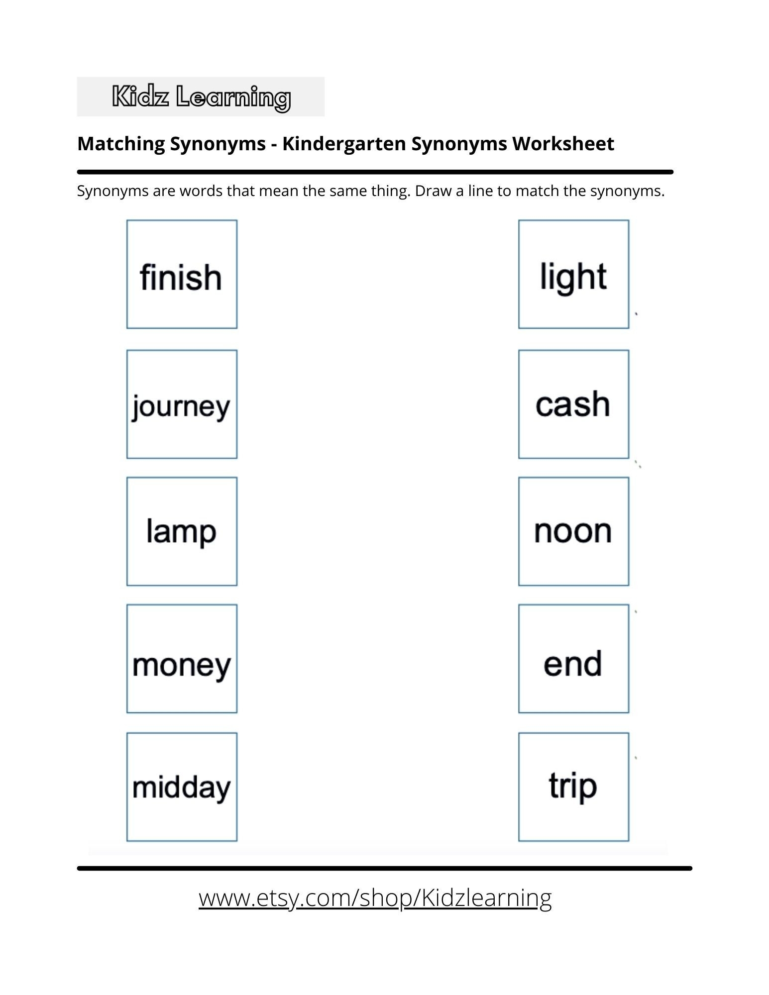 Synonyms Worksheets Free Printables Synonyms Worksheets Free Printables