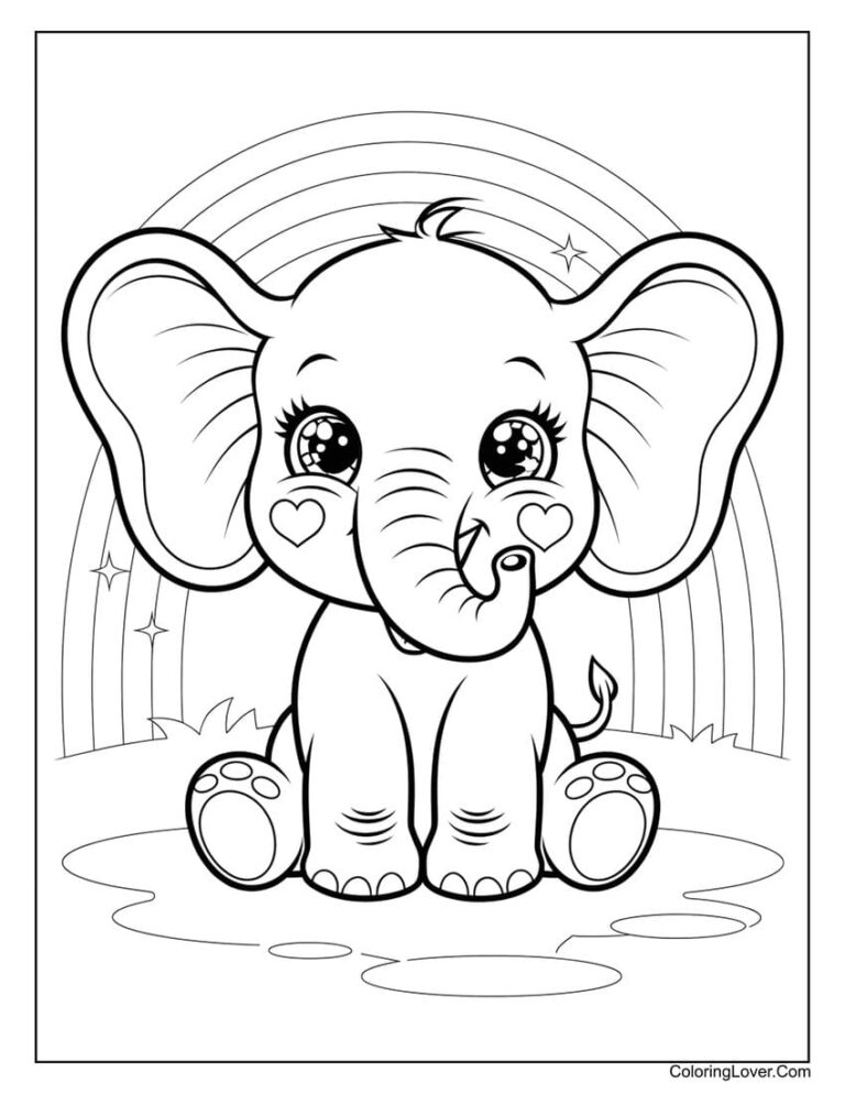 57 Cute Coloring Pages Free Printables For All Ages