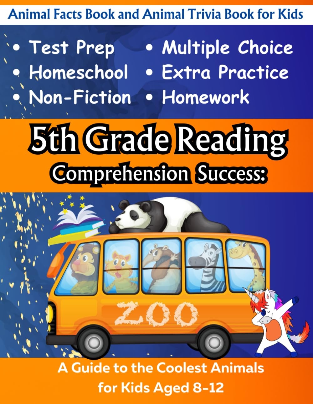 5th Grade Reading Comprehension Workbook Animal Facts Book And Animal Trivia Book For Kids Animal Trivia And Animal Facts Workbooks For Reading Comprehension Free Adam 9798878593007 Amazon Books