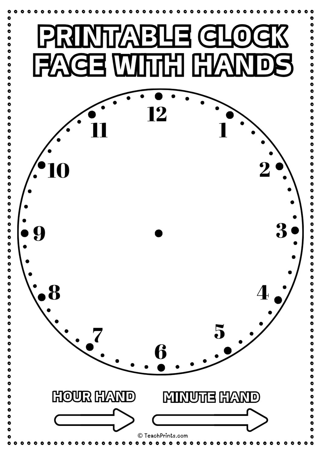 Free Printable Time Clock Worksheets