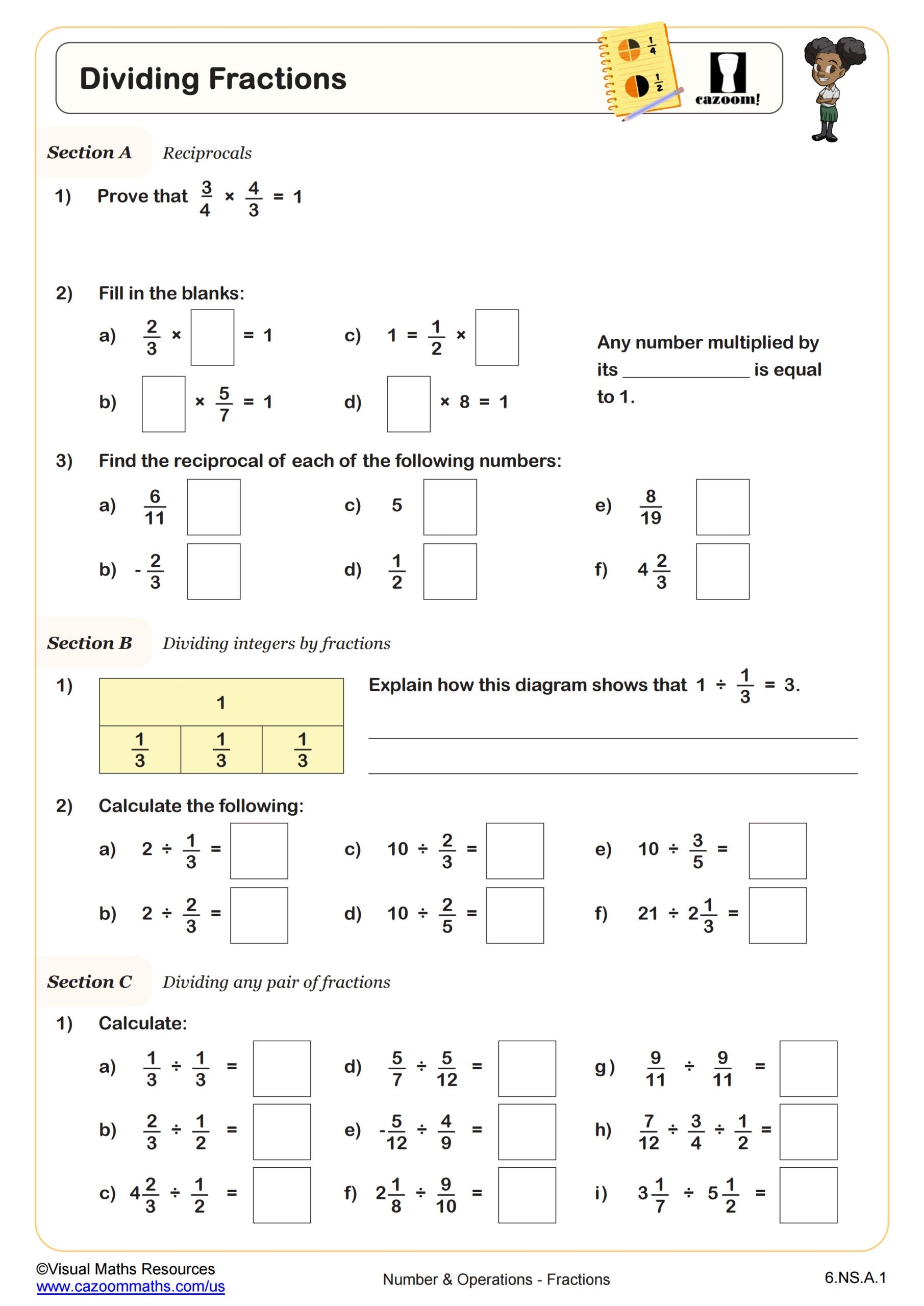 Free Printable Worksheets For 6th Grade