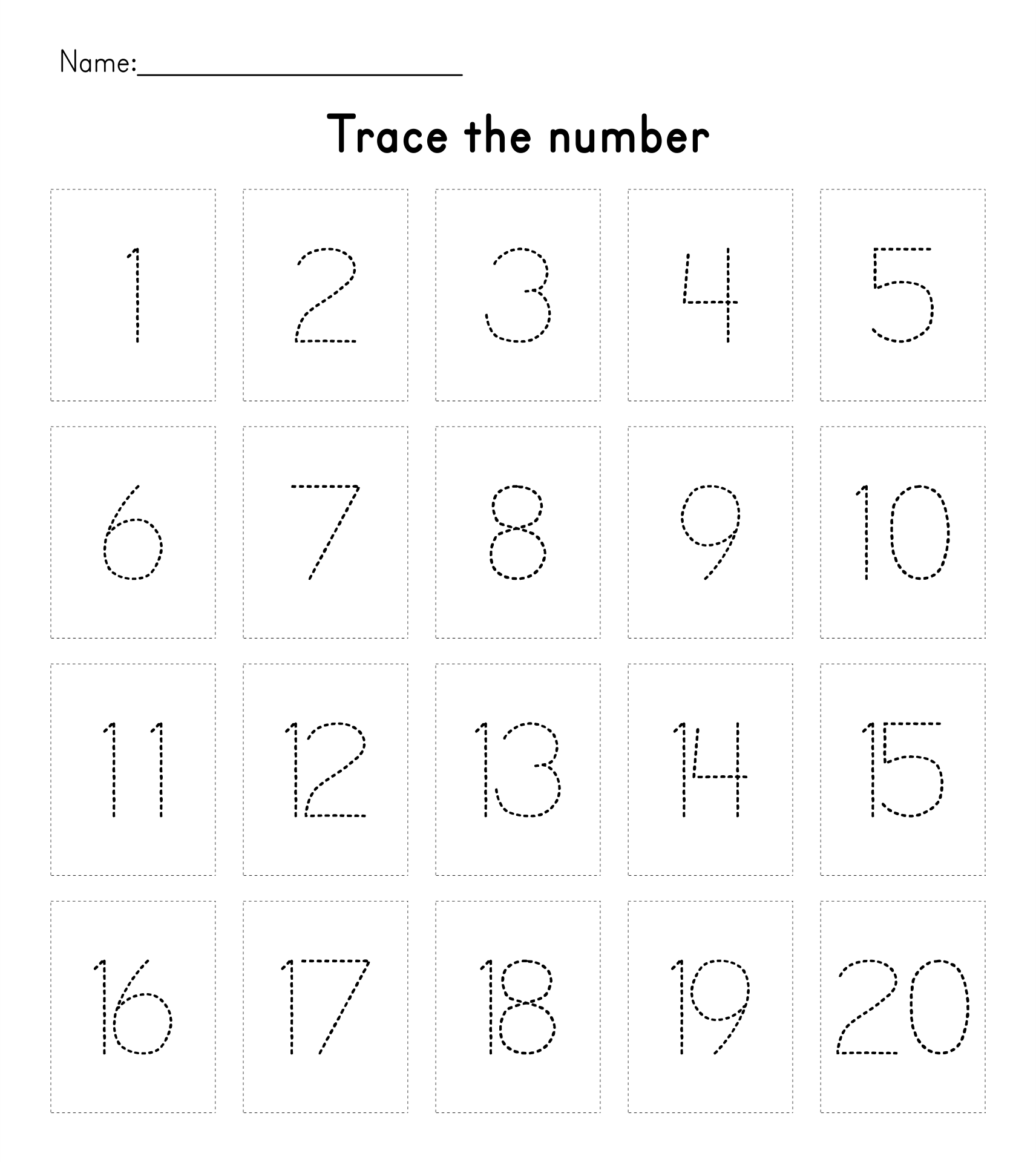 Printable Prek Worksheets Free