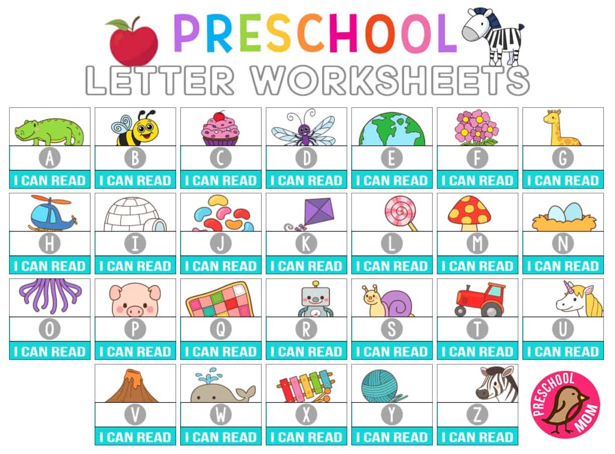Toddler Alphabet Worksheets Toddler Alphabet Worksheets