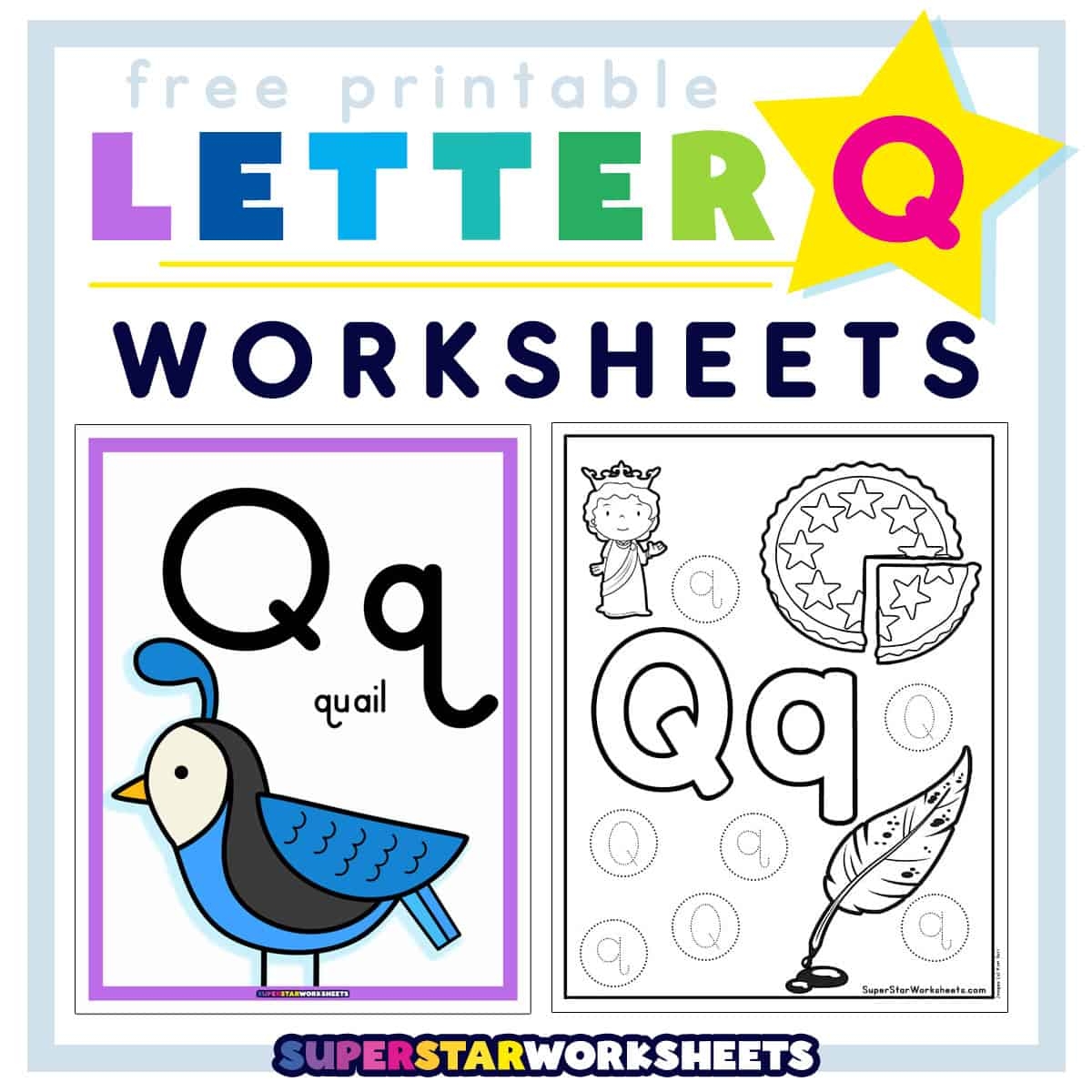 Printable Abc Worksheets For Preschoolers