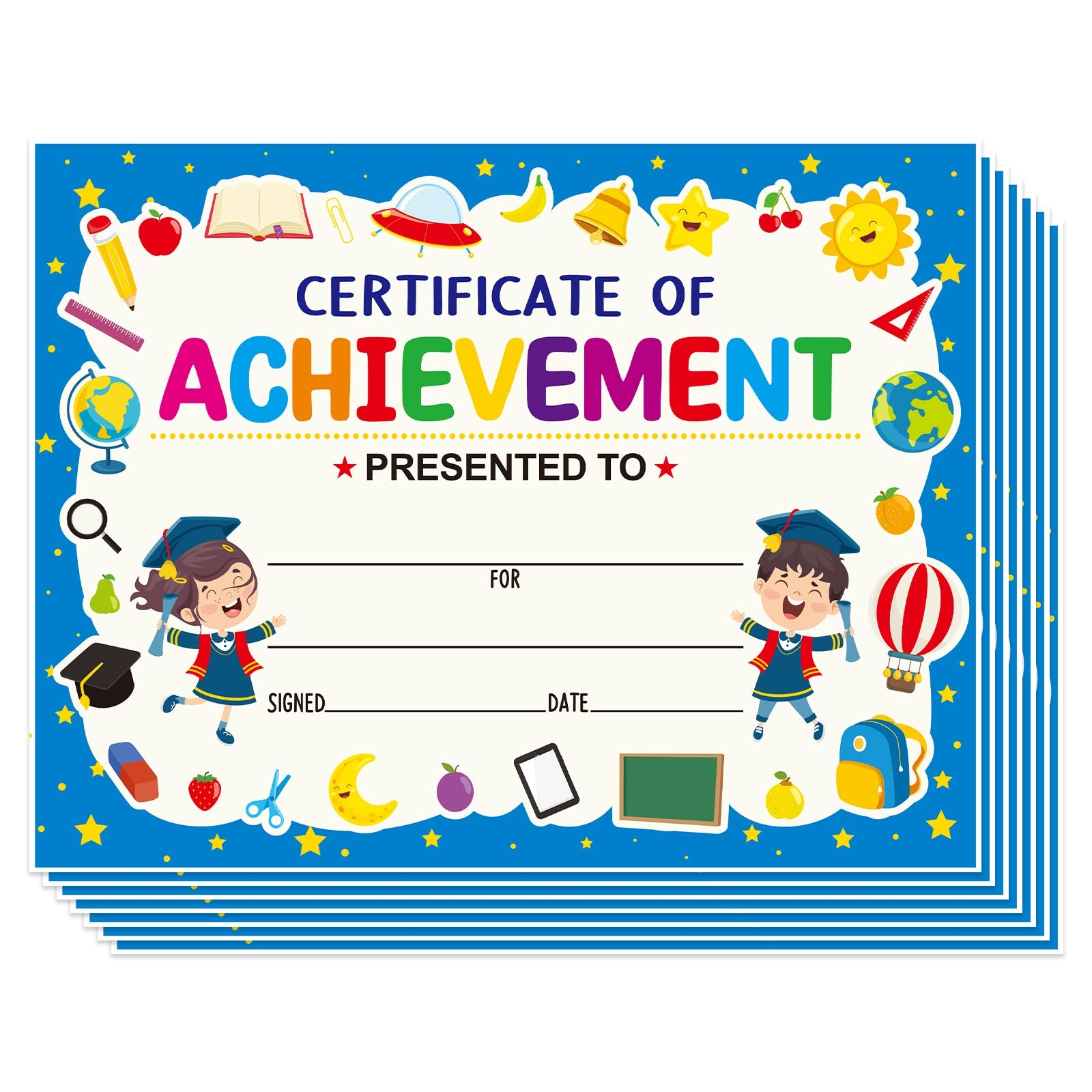 Amazon 35 Pcs Certificate Of Achievement For Kids School 