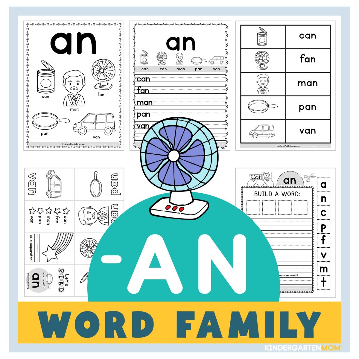 Word Families Worksheet Kindergarten