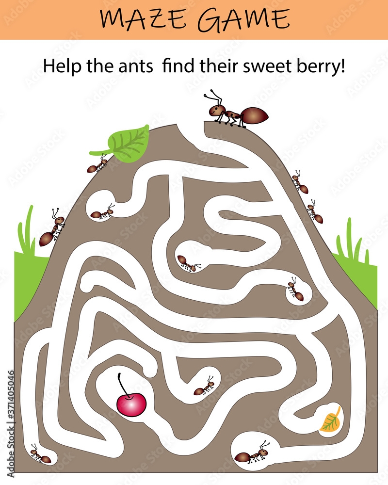 Worksheet Maze Preschool Worksheet Maze Preschool