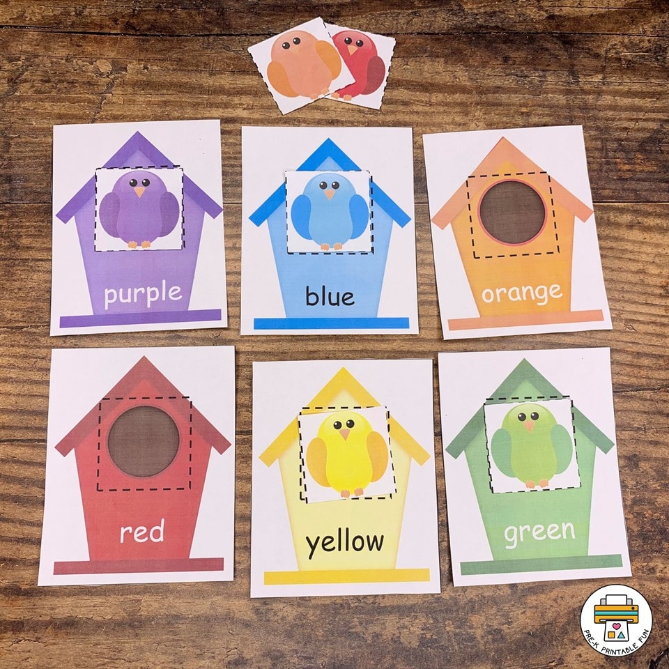 Preschool Bird Printables