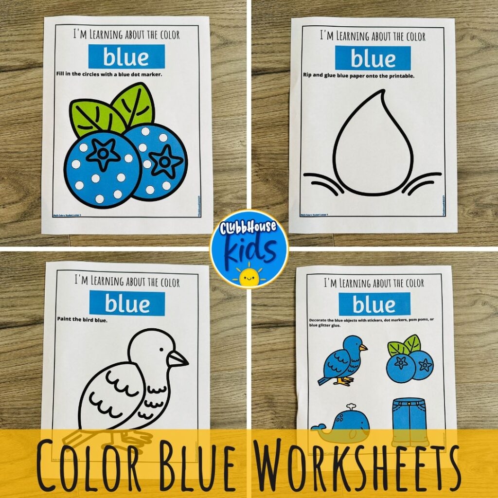 Blue tiful Learning Fun And Engaging Color Activities For 