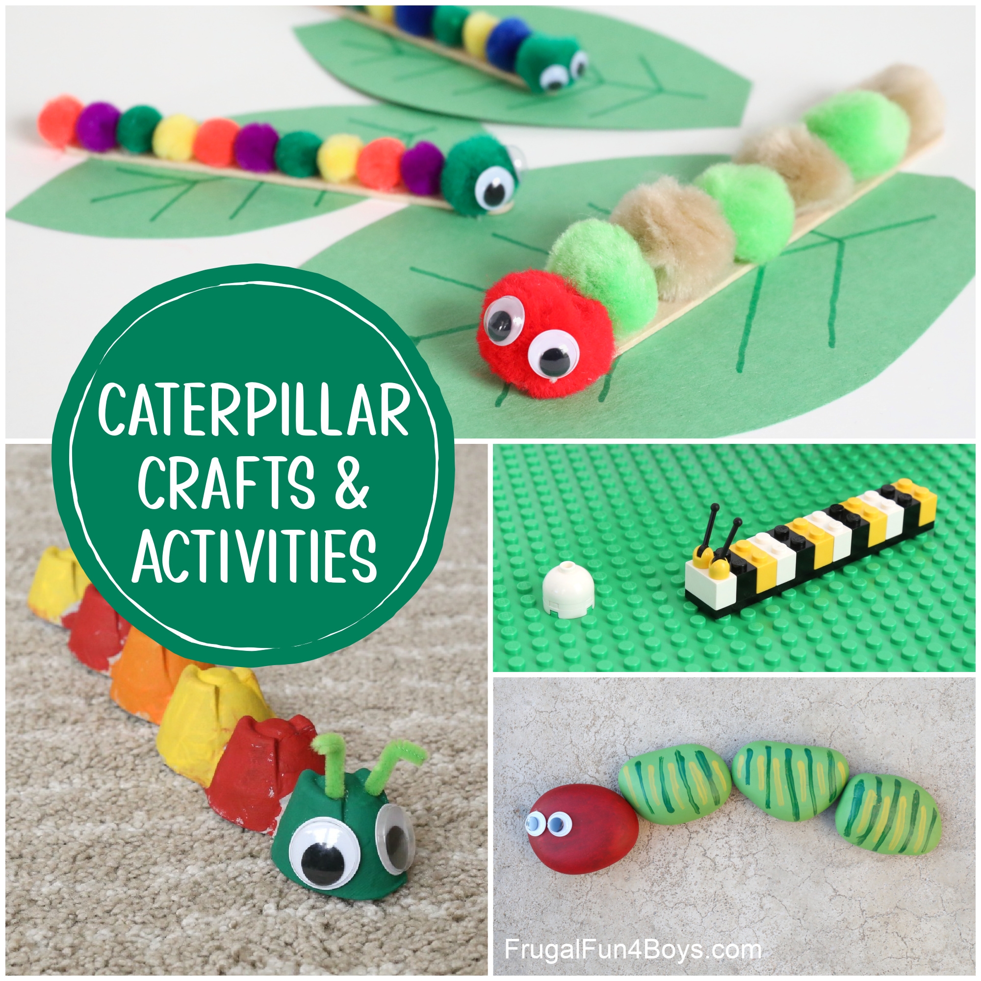 Caterpillar Crafts And Activities Frugal Fun For Boys And Girls