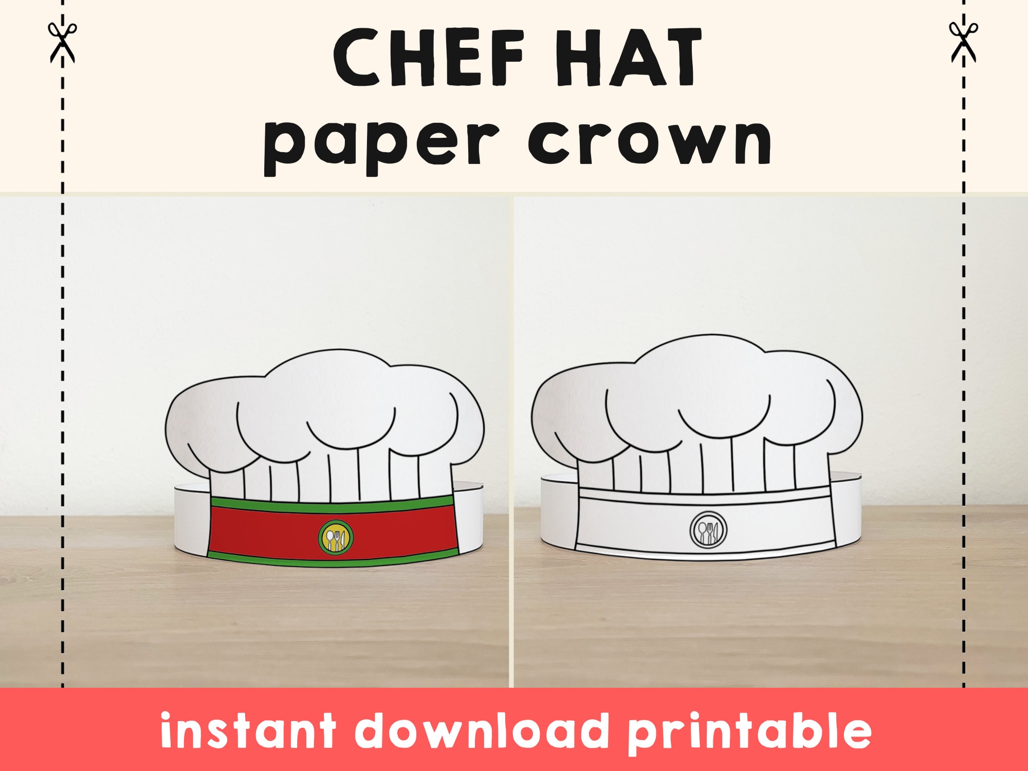 Chef Hat Cook Paper Crown Restaurant Party Coloring Printable Kids Craft Community Costume Birthday Printable Favor DIY Instant Download Etsy Finland Chef Hat Cook Paper Crown Restaurant Party Coloring Printable Kids Craft Community Costume Birthday Printable Favor DIY Instant Download Etsy Finland
