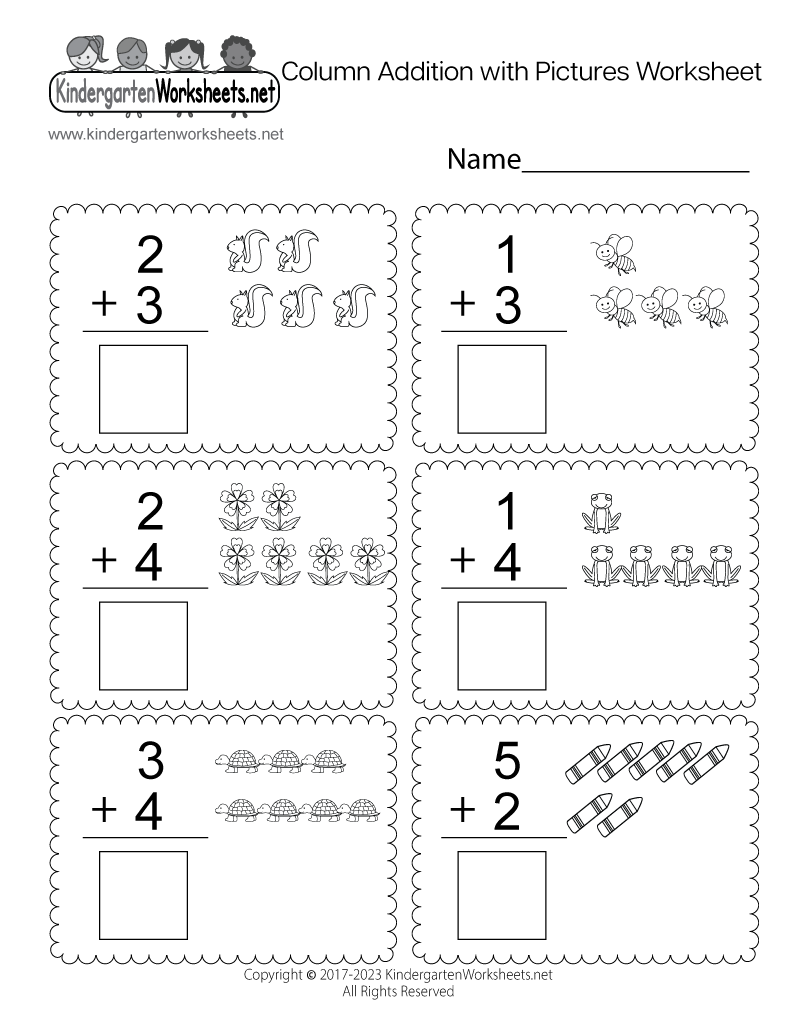 Kindergarten Worksheets Maths Pdf