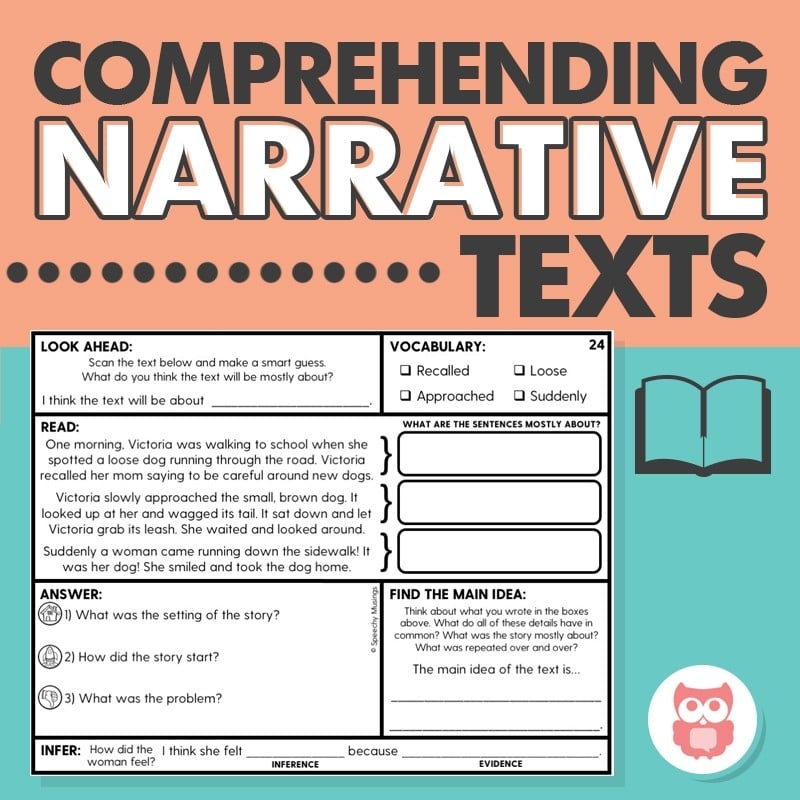 Comprehending Narrative Texts