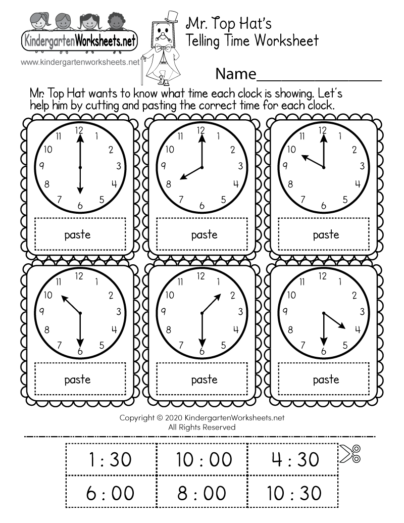 Free Printable Time Worksheets Ks1