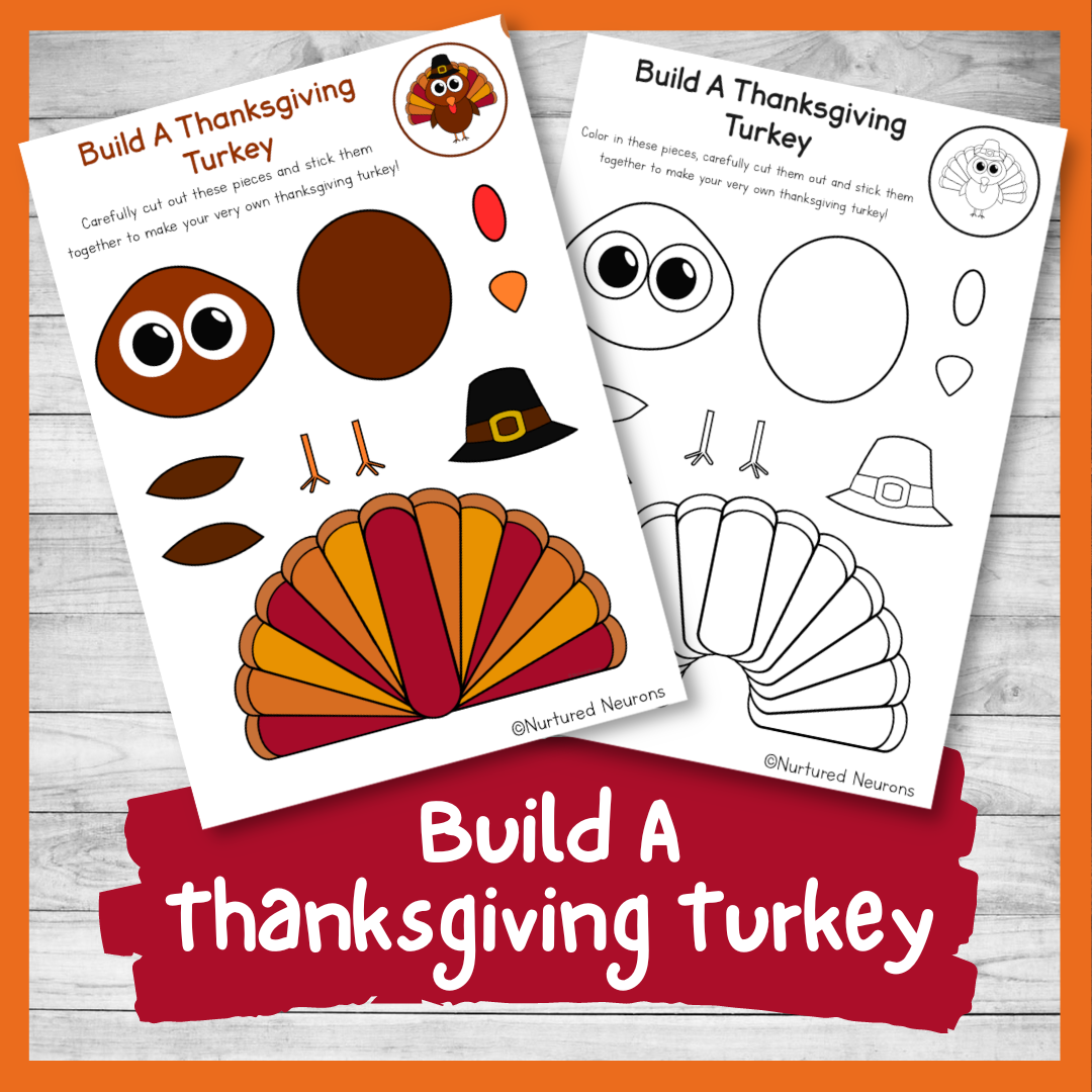 Printable Thanksgiving Preschool Craft
