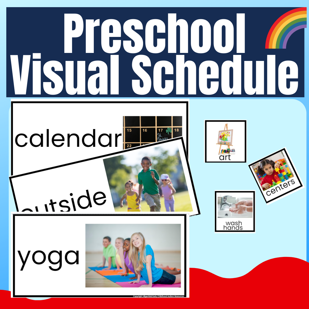 Printable Visual Schedule For Preschool