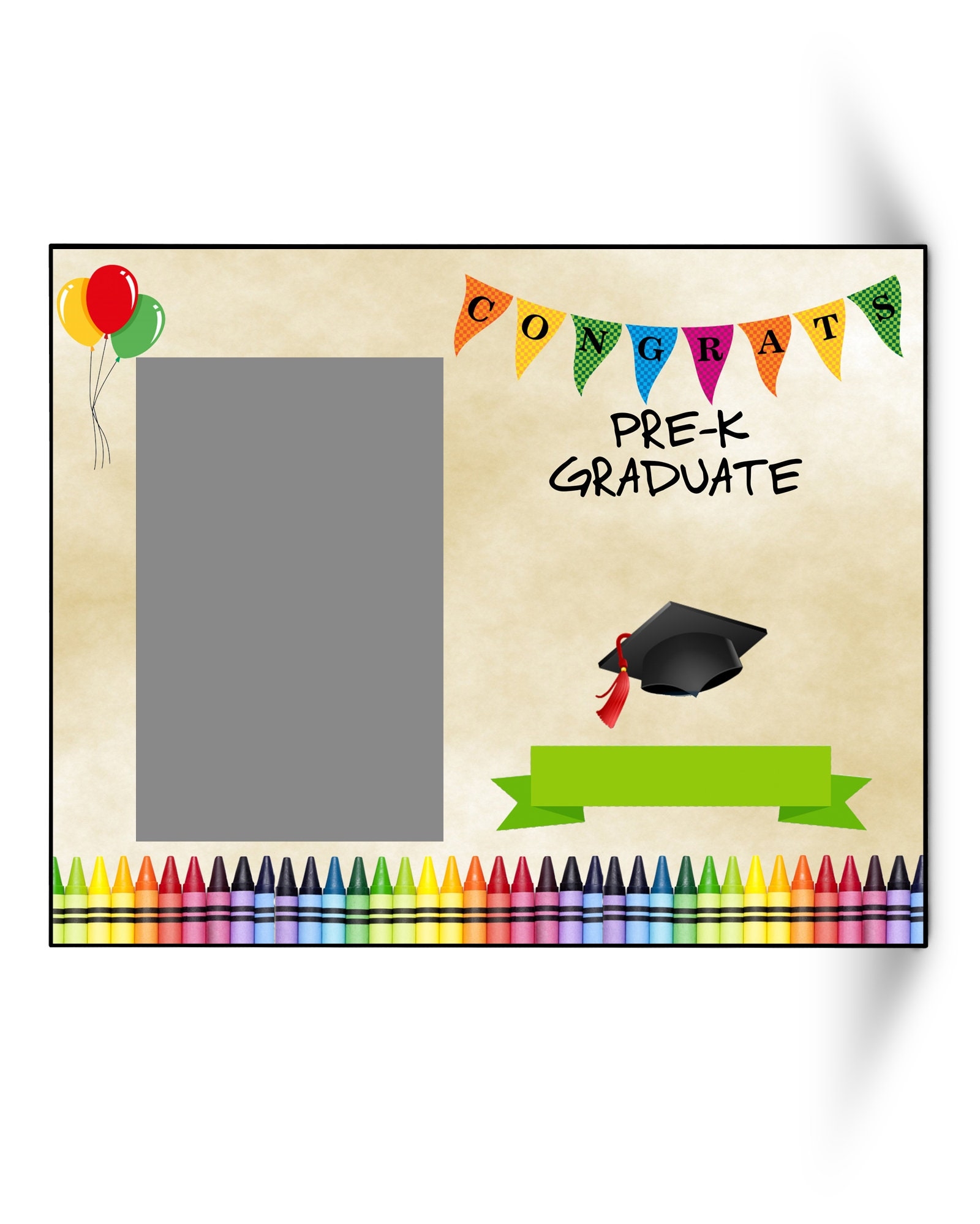 Digital Pre k Graduate Picture Frame Design PNG Frame Design Graduation Picture Frame File UN5607 Frame Design Etsy