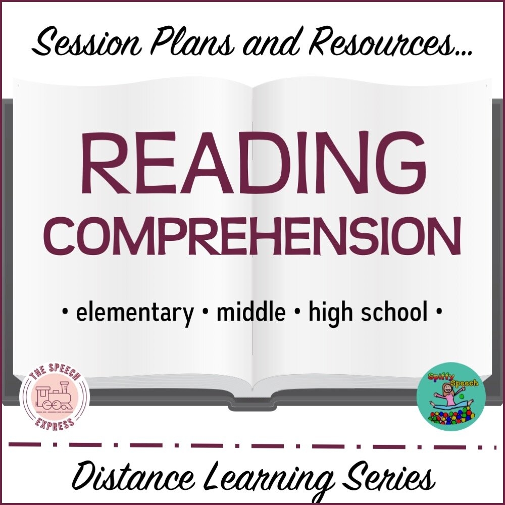 Distance Learning Series Reading Comprehension The Speech Express Distance Learning Series Reading Comprehension The Speech Express