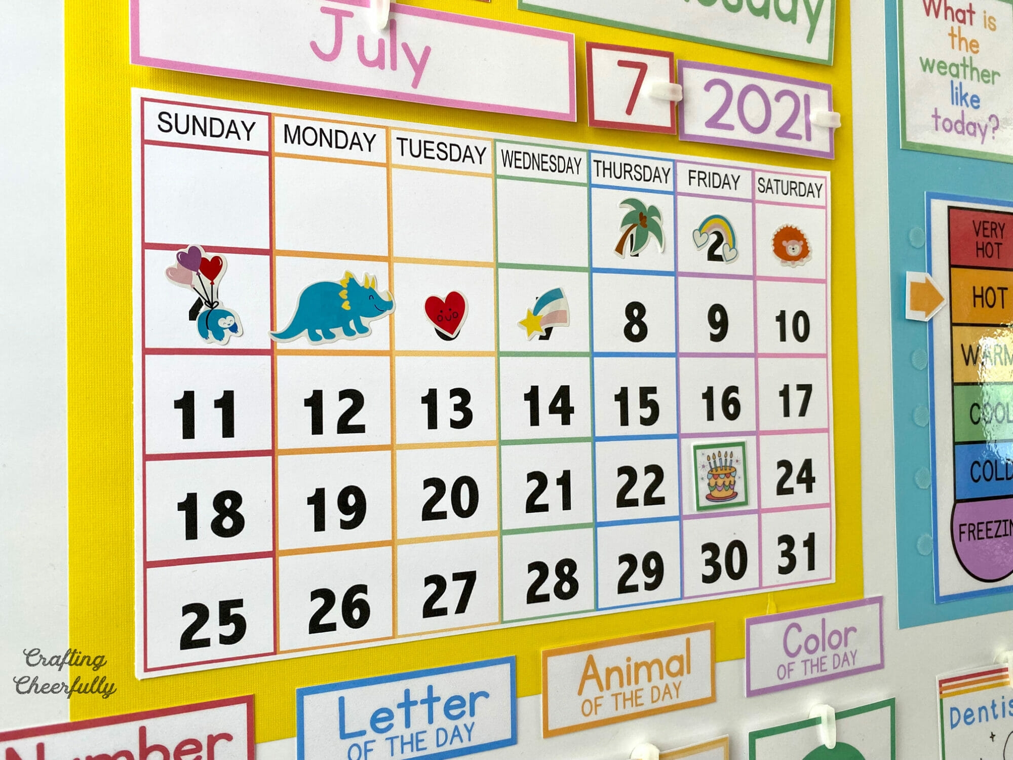 Printable Calendar Preschool Printable Calendar Preschool