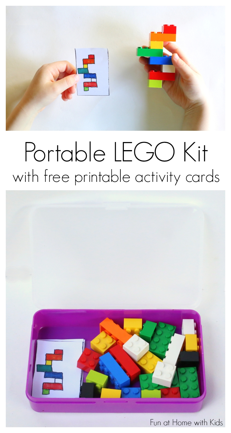 DIY Portable LEGO Kit With 24 Free Printable Activity Cards DIY Portable LEGO Kit With 24 Free Printable Activity Cards