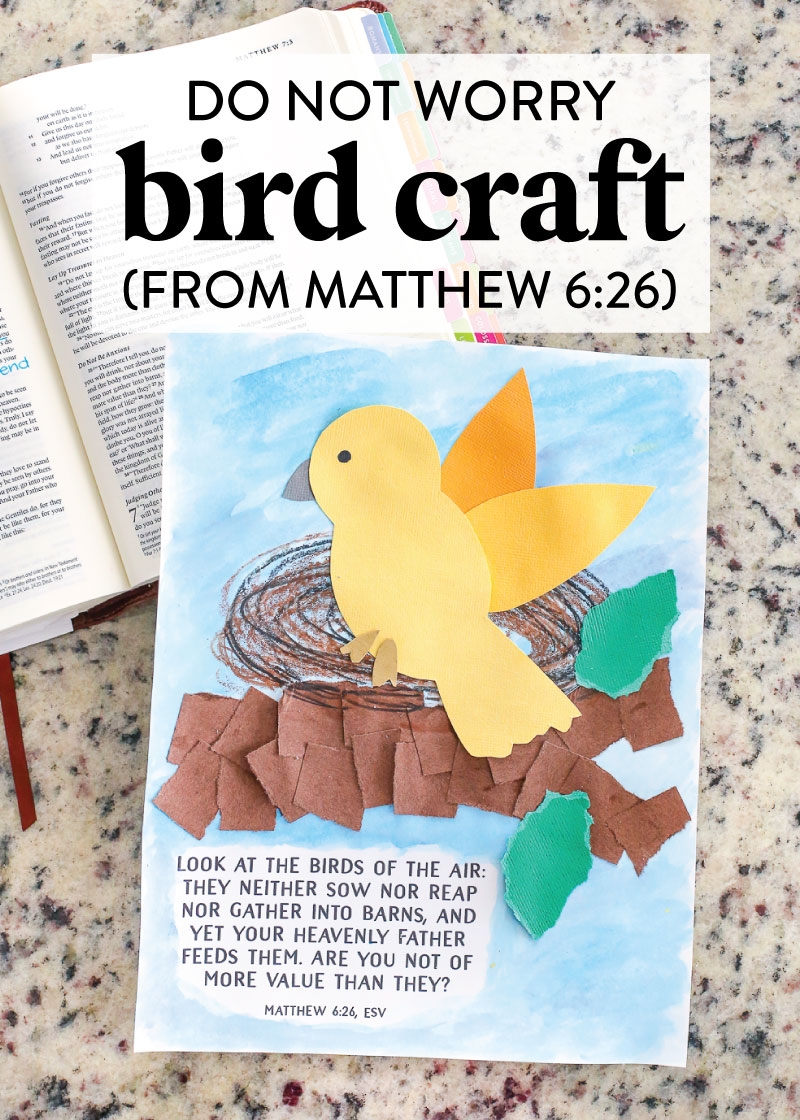 Trusting Jesus Preschool Printable