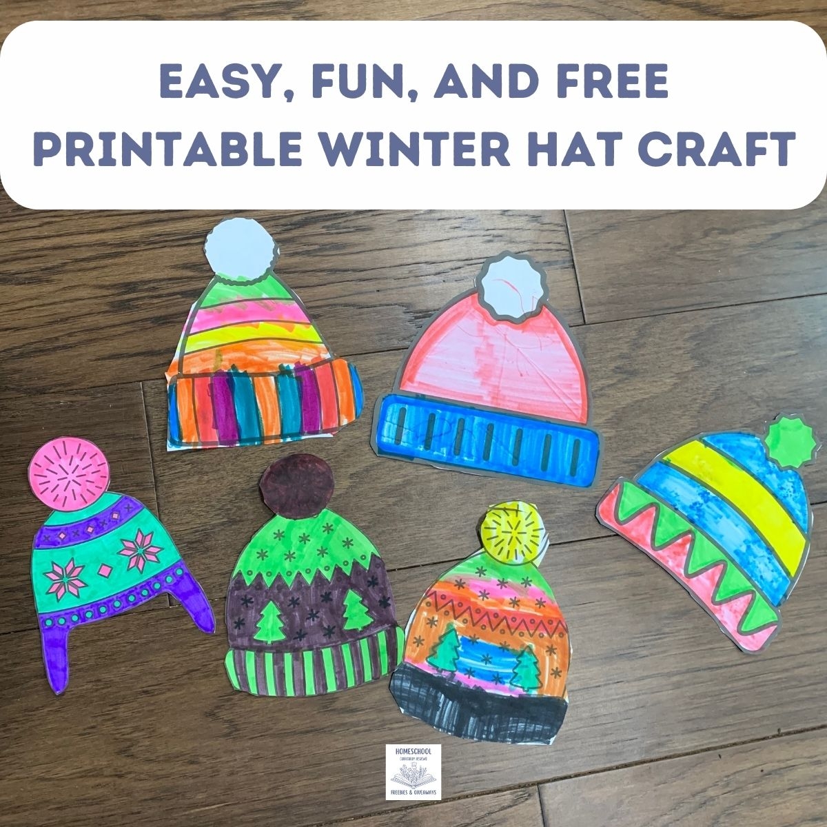 Printable Winter Crafts For Preschoolers