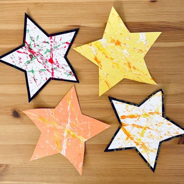 Easy Star Craft For Preschoolers Free Star Template Simply Full Of Delight