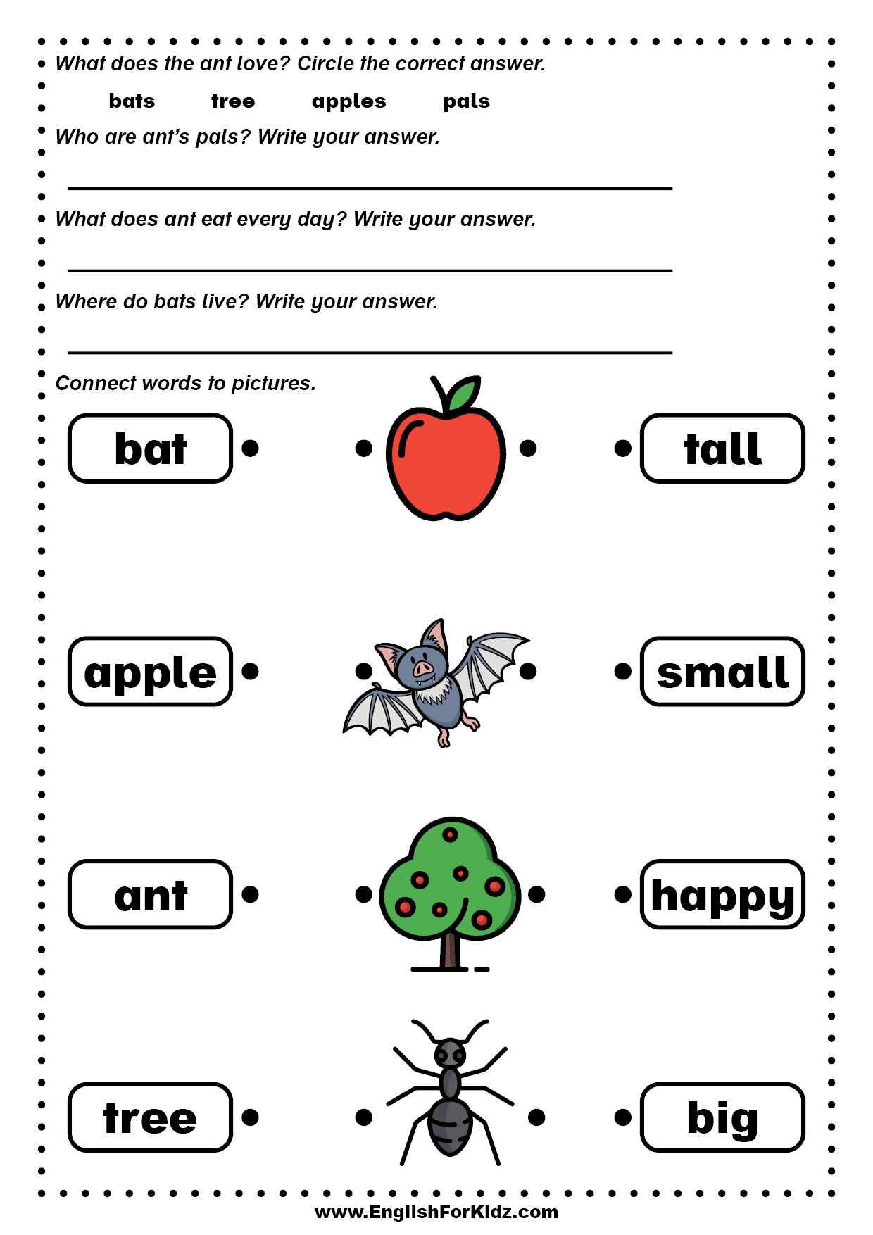 Reading Worksheets For Kindergarten Free Printables Reading Worksheets For Kindergarten Free Printables