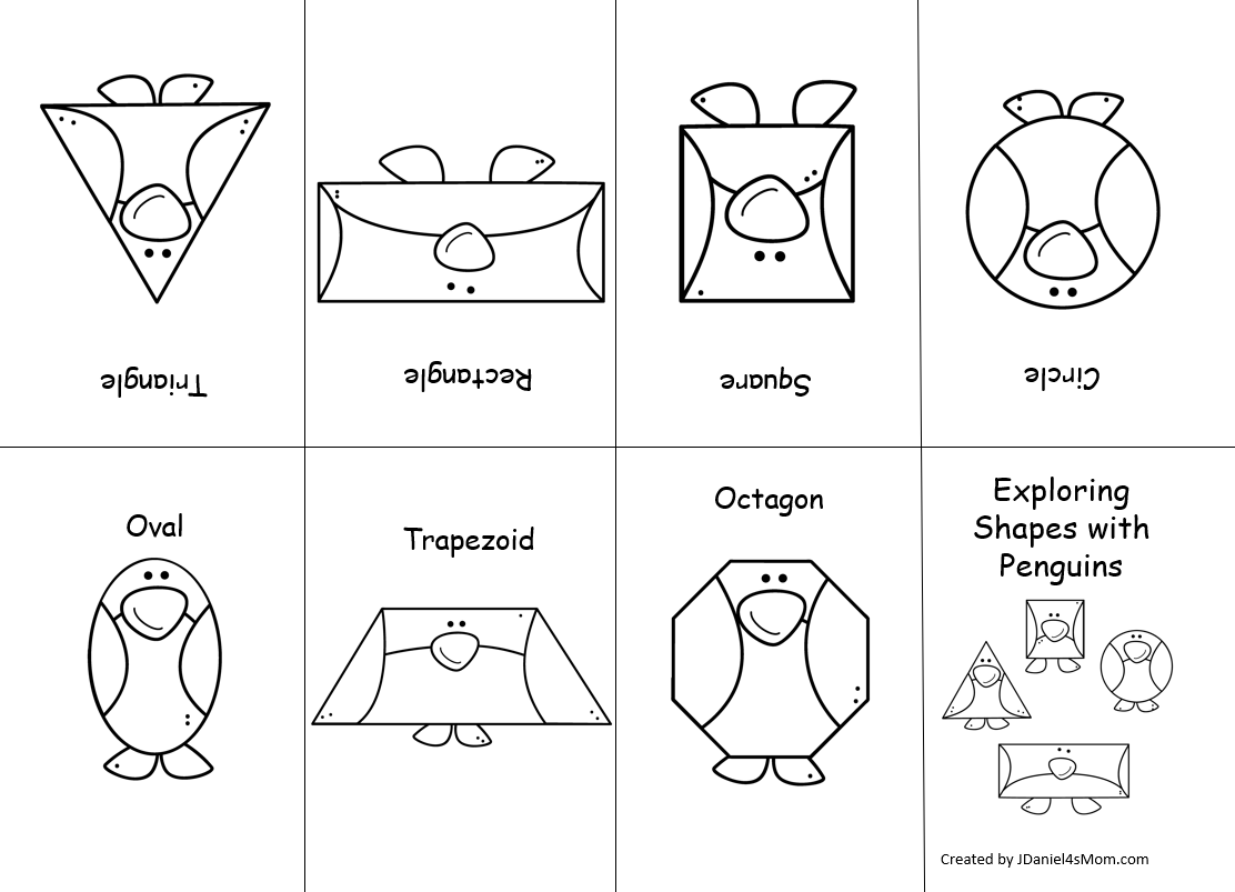 Exploring Colors And Shapes Mini Penguin Books JDaniel4s Mom