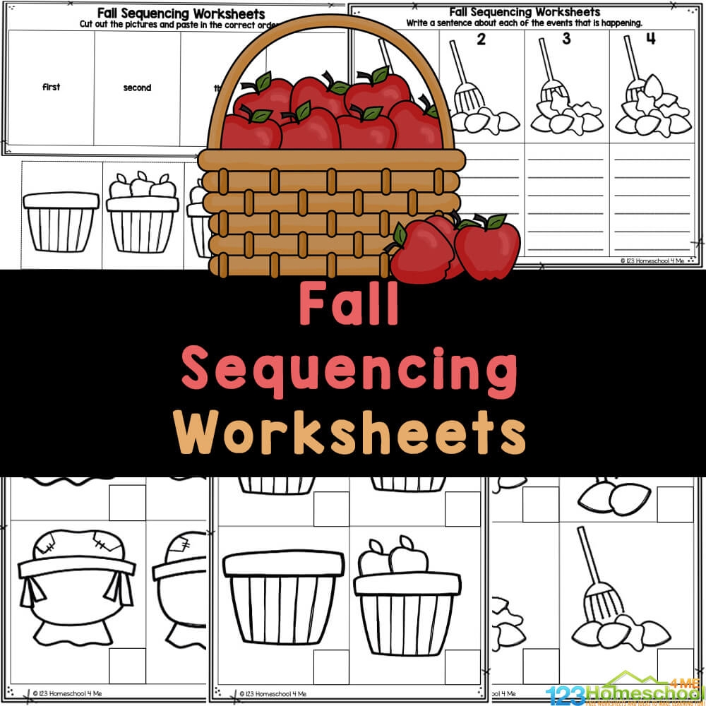 Sequence For Preschoolers Printables