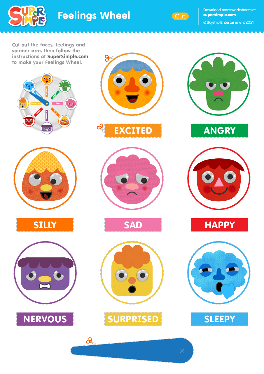 Free Printable Preschool Weather Wheel