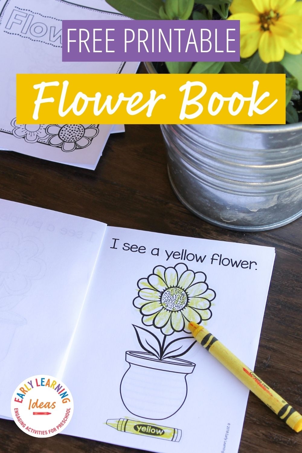 Preschool Flower Printable