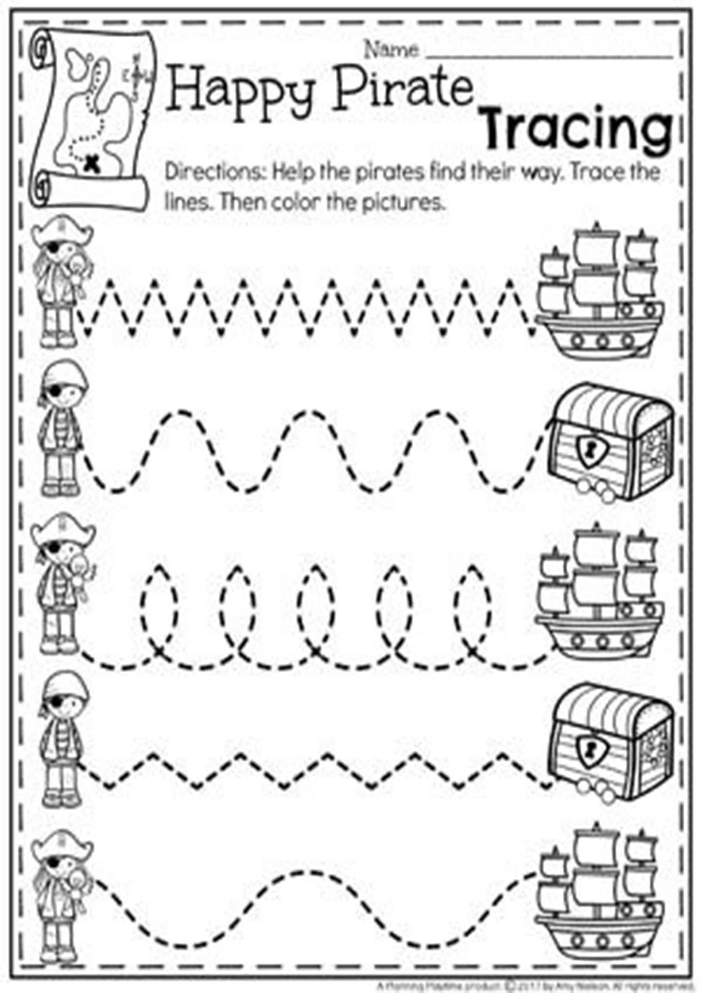 Free And Easy To Print Tracing Lines Worksheets Tulamama