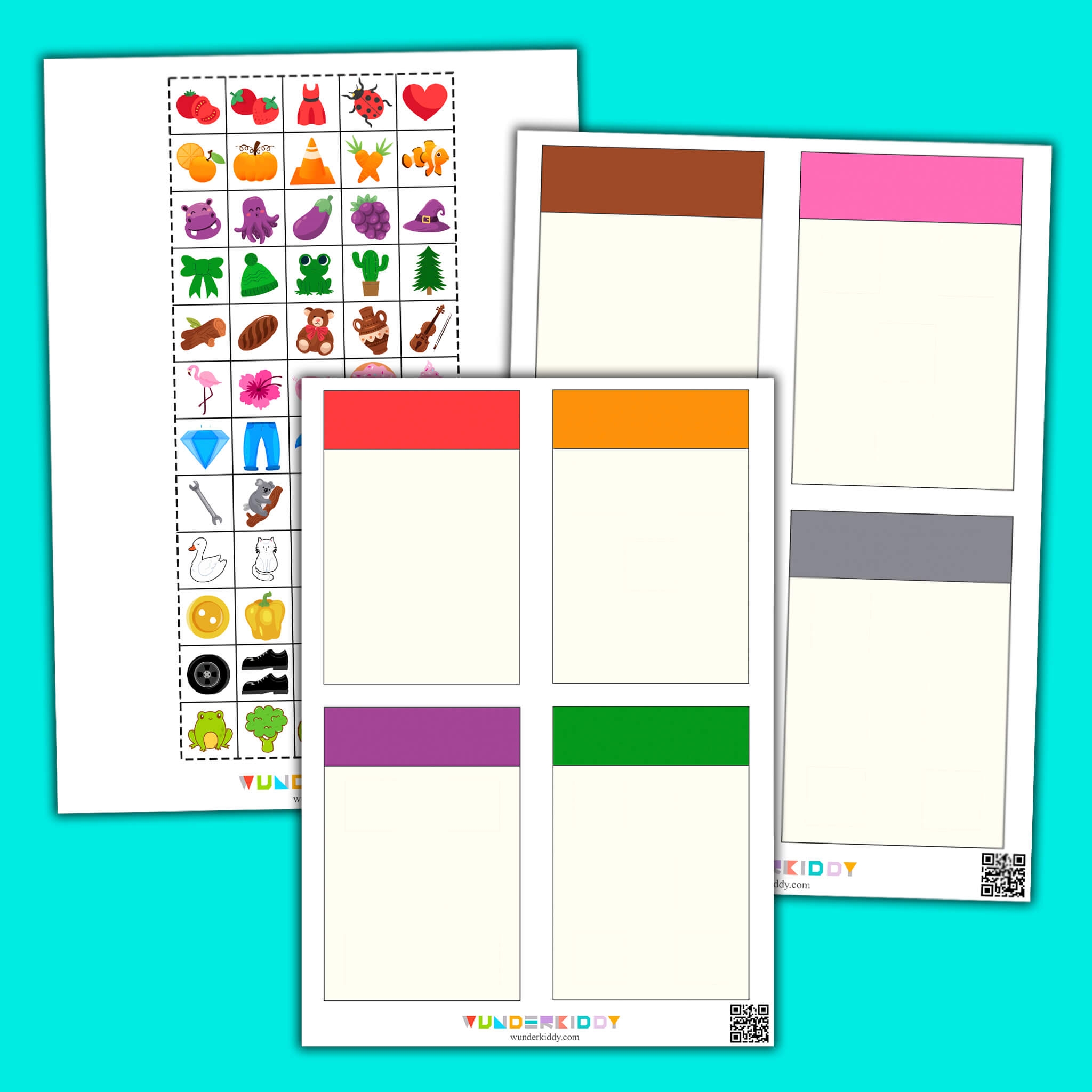 Sorting Games For Preschoolers Printables