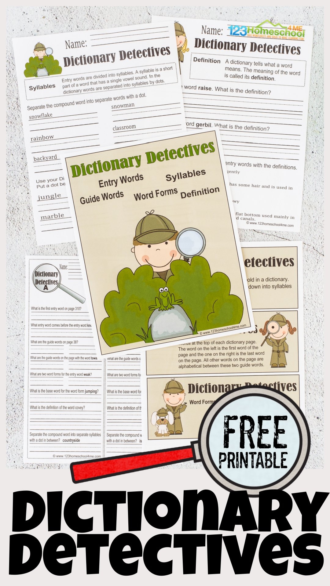 Word Detective Worksheet Kindergarten