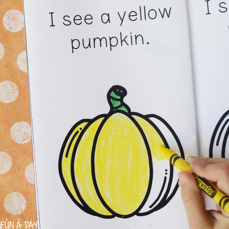 Free I See A Pumpkin Printable Book Fun A Day Free I See A Pumpkin Printable Book Fun A Day