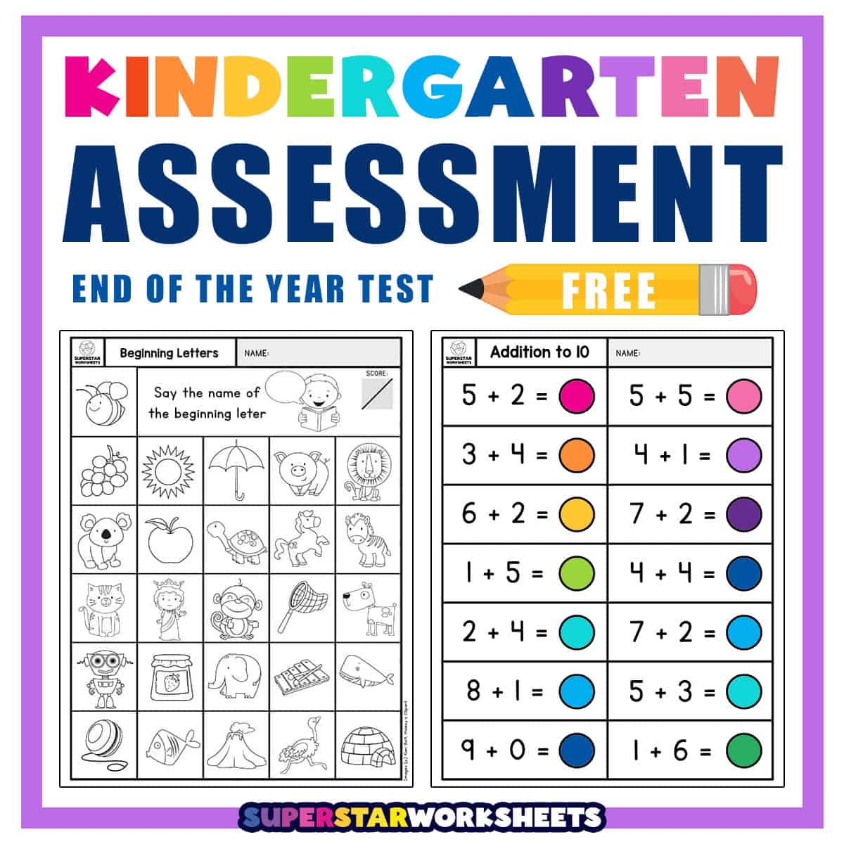 Free Kindergarten Assessment Worksheet Download Free Kindergarten Assessment Worksheet Png Images Free Worksheets On Clipart Library