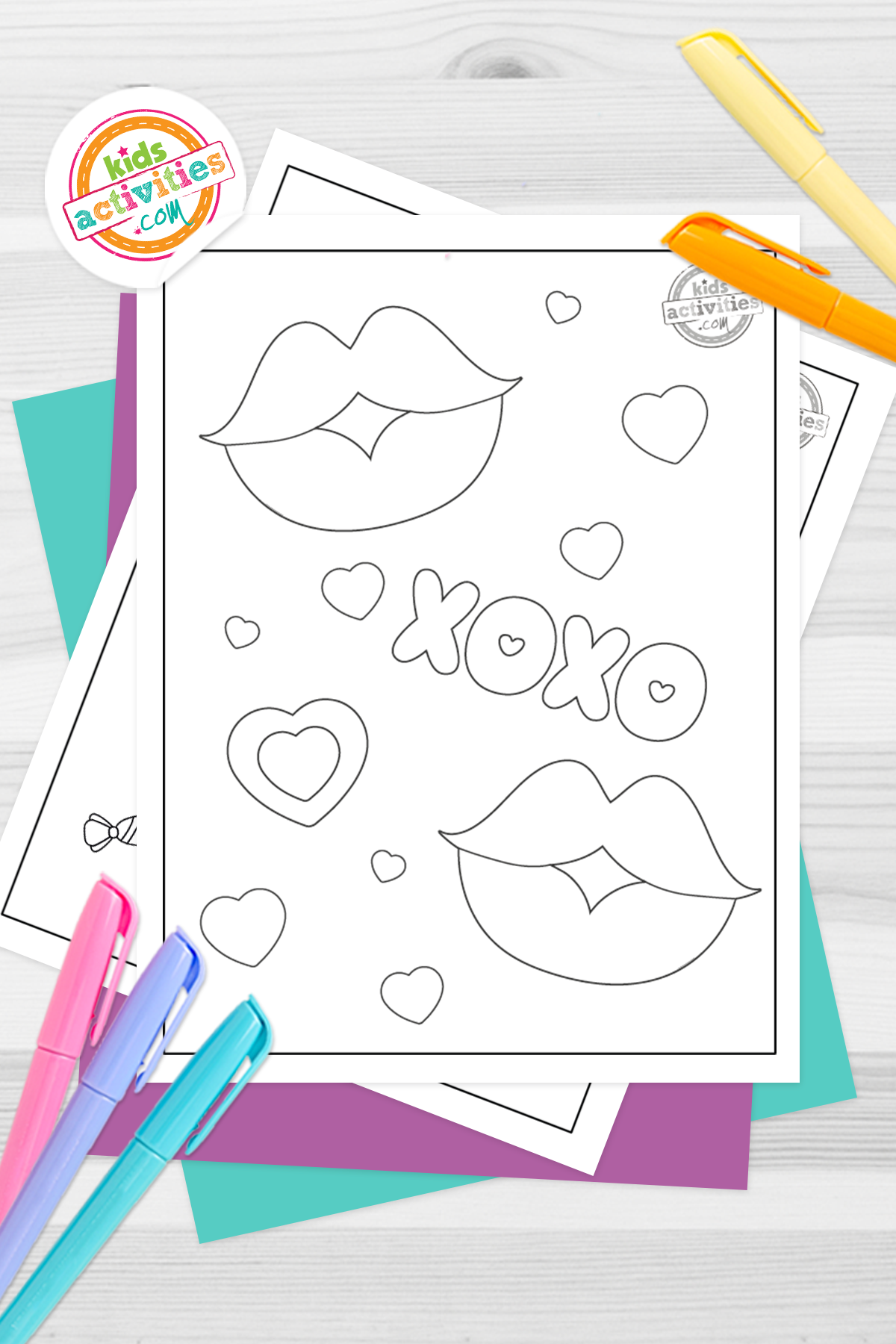 Preschool Printable Coloring Page Of Mouths