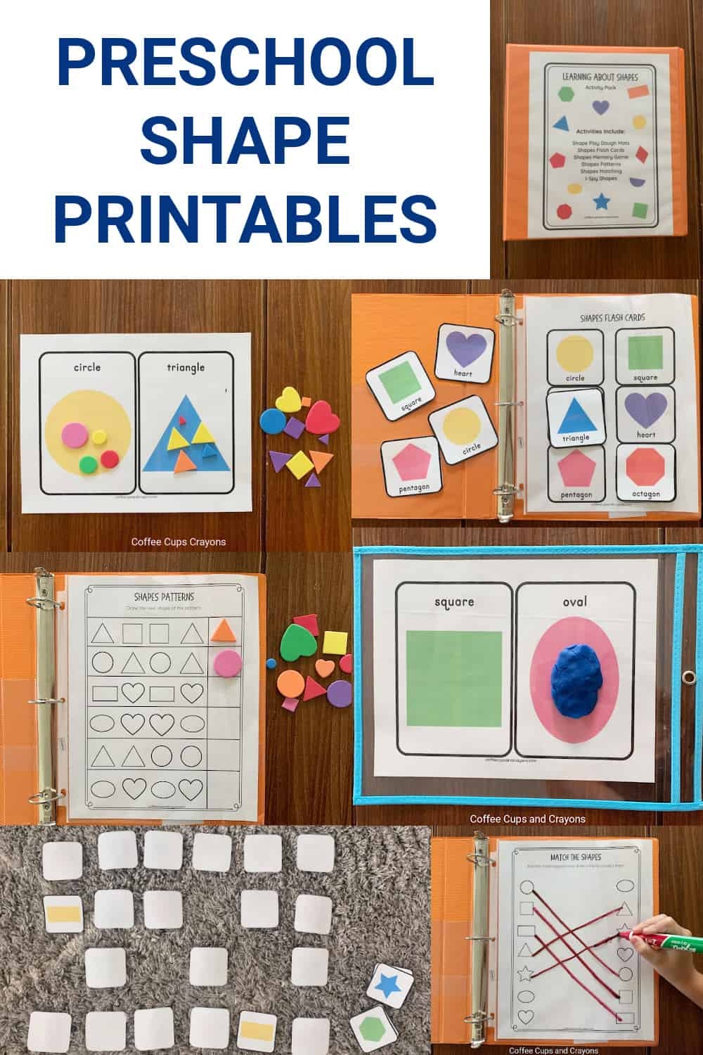 Free Learning Shapes Printable Pack For Preschoolers
