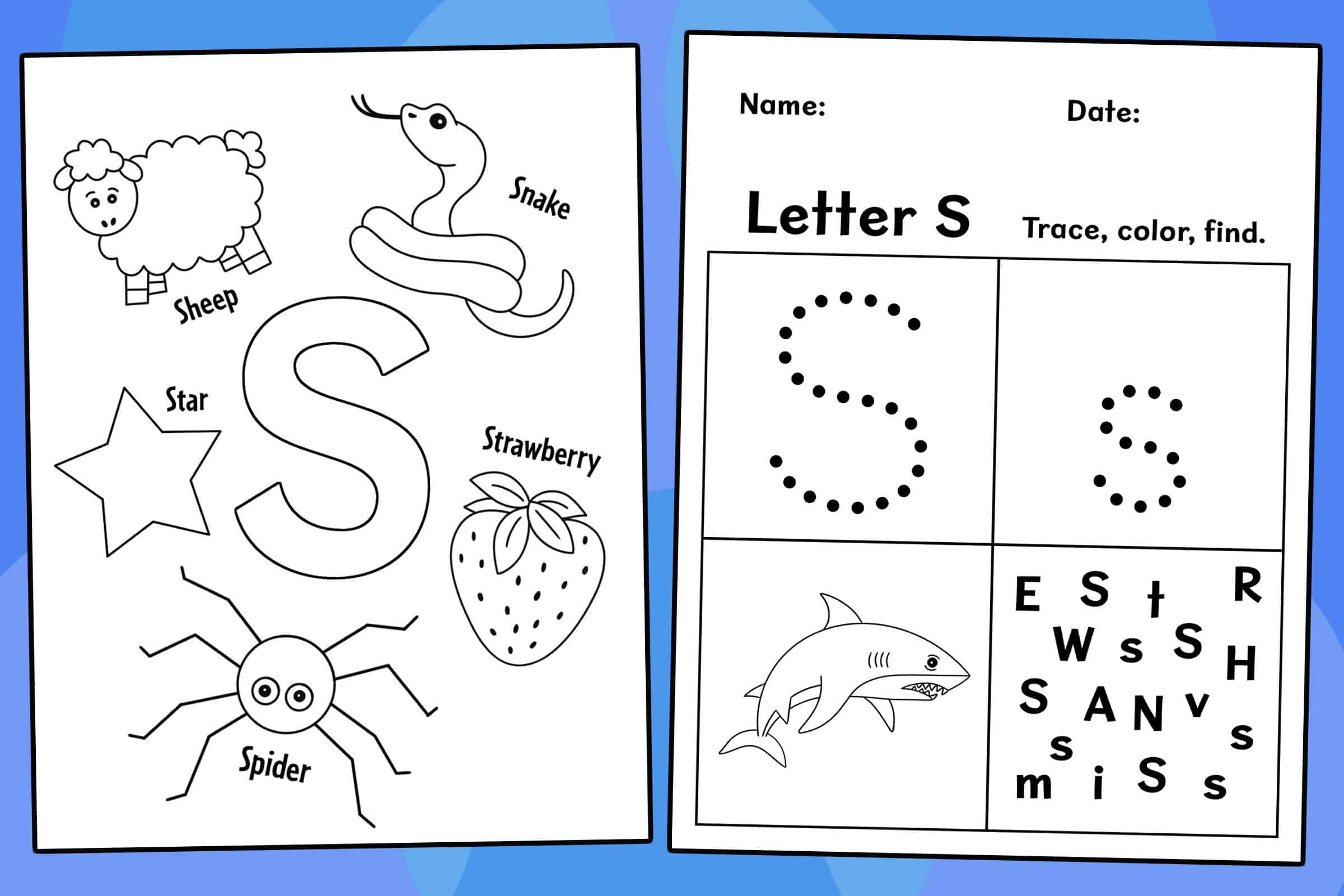 FREE Letter S Worksheets For Preschool The Hollydog Blog Worksheets Library FREE Letter S Worksheets For Preschool The Hollydog Blog Worksheets Library