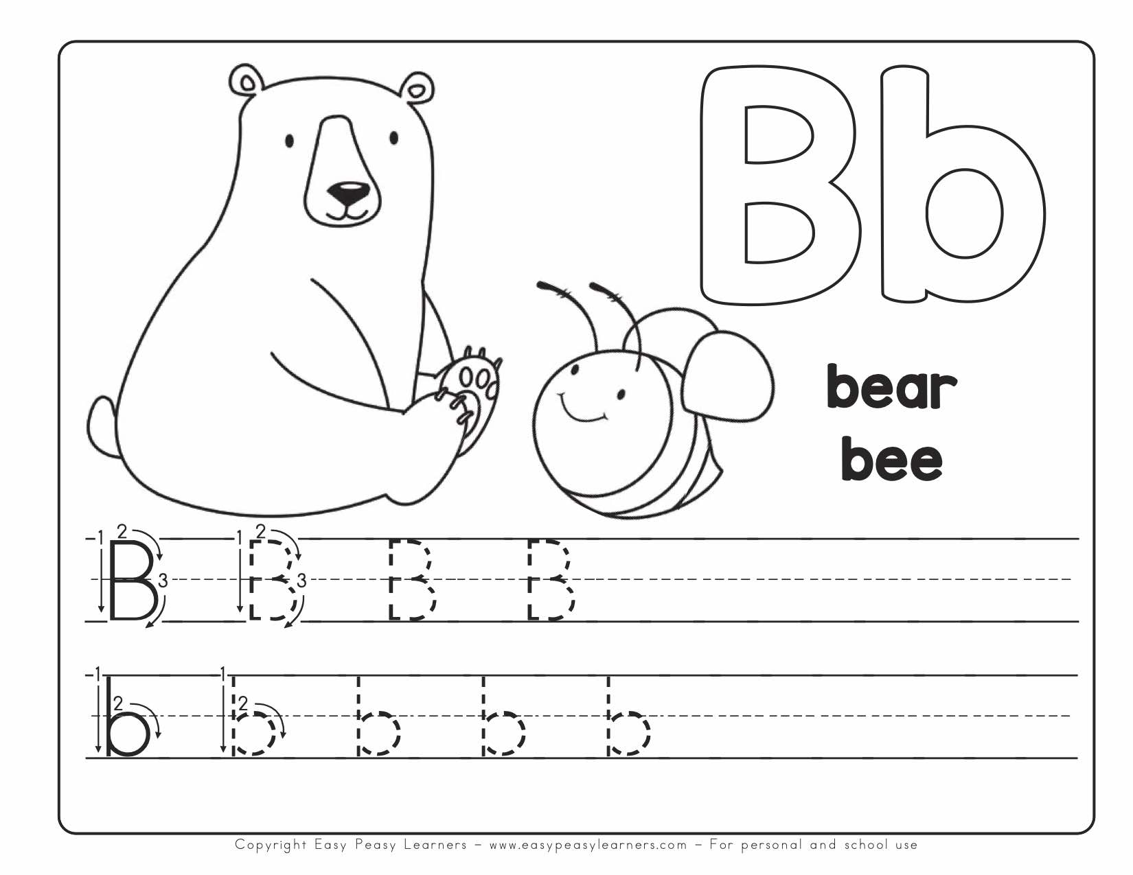 Letter Books For Preschool Printable