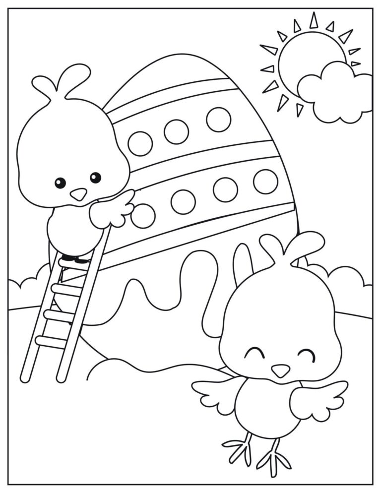 Free Printable Easter Coloring Pages Crafty Morning